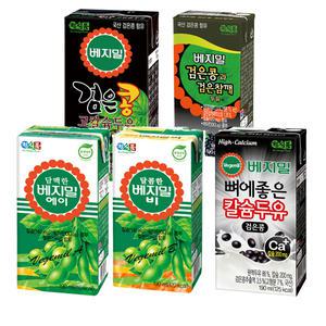 정식품 베지밀 뼈에좋은칼슘검은콩두유 190ml 48팩 / 베지밀A,B 포함 인기 상품 모음전 음료 검은콩 고칼슘