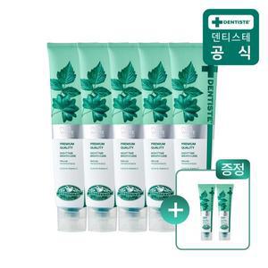 덴티스테치약 뉴플러스화이트 200g 5개 + 뉴화이트 20g 2개