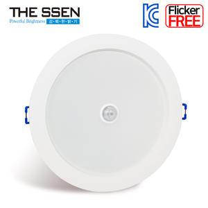 더쎈 LED 매입 센서등 에코 6인치 15W 센서등 플리커프리 현관 복도 매립등