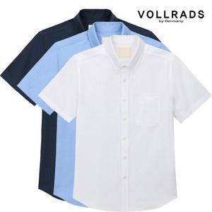 폴라츠VOLLRADS SS반팔 옥스포드버튼다운 캐주얼남방셔츠3종택1