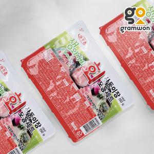 사둥이 모듬장세트 150gX36개 우리승진 초장 대용량 식당용 업소용