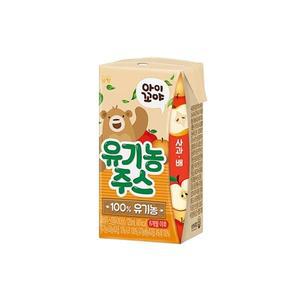 남양 아이꼬야 유기농베이비주스 사과배 120ml x 24입 팬트리 엄마손맛 간편식 간식 밀키트 도시락반찬 시
