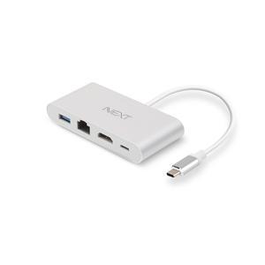 Type-C to HDMI USB3.0 PD2.0 GigaLAN 4 in 1 DEX Converter NEXT-413TCH-DX