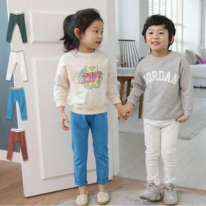 [RGKN1447]아동 KP 스키니면스판바지 남매룩 등원룩 kp