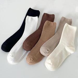 [RGKO5P09]카푸치노 골지 임산부양말 6종1세트 원사이즈