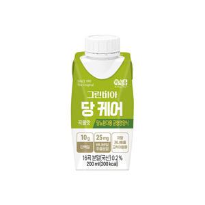 [정식품]그린비아 당케어 곡물맛 균형영양식 200mlx18팩