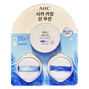 AHC 세이프온 시카 카밍 선쿠션 본품 25g + 리필2개