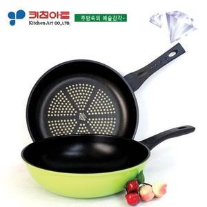 [하프클럽/] 하우스쿡 다이아몬드코팅 후라이팬2종(I)SET(30 30궁)