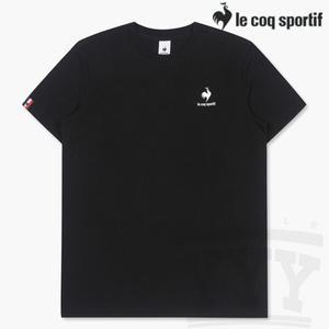 [엄브로] 르꼬끄 레귤러핏 스몰로고 반팔티 QO123TRS11 BLK