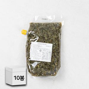 유니푸드 다진 오이피클렐리쉬 2kg x10봉지 대용량 업소용