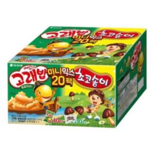 오리온 고래밥 20g 10개 + 초코송이 36g 10개 미니세트