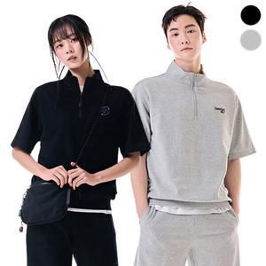 (체이스컬트) 공용 COOL 코튼 아노락 반팔 T-SHIRT/2Color