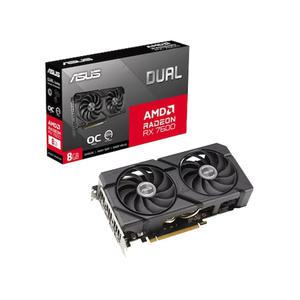 ASUS DUAL 라데온 RX 7600 O8G EVO OC D6 8GB--