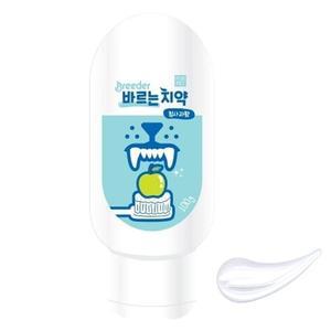 강아지 바르는 치약 청사과향 100g 1P 치석관리 양치 (WFGUIFD)