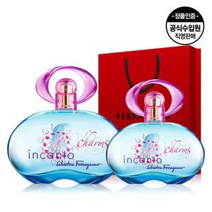 [공식수입원] 페라가모 인칸토 참 EDT 100ml + 50ml + 쇼핑백 증정