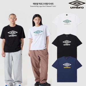 [롯데백화점]엄브로 에센셜 빅로고 반팔 티셔츠 UQ123CRS18 3종