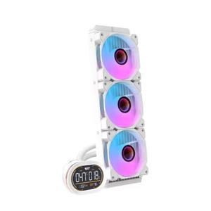 :다크플래쉬 darkFlash WAVE DH-360D ARGB 수냉 CPU 쿨러 (화이트)