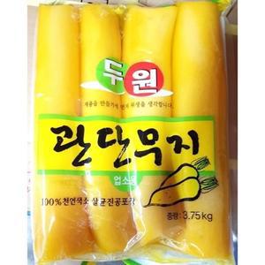 [기타]통 단무지 두원식품 냉장 3.75Kg