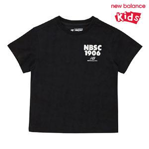 뉴발란스 키즈 에센셜 스몰로고 반팔티 NK9EE1102U-19 반팔티 _