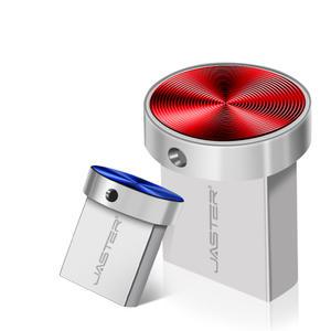 금속 미니 휴대용 USB 2.0 플래시 드라이브 자동차 용량 펜 드라이브 실버 메모리 스틱 64GB 32GB 6GB 8GB 4GB U 디스크