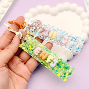 [오피스스쿨] 토단 막대 레진아트 키링 만들기 1인세트 (2종택1) DIY 취미공예 MBTI유형 특별한키링만들기