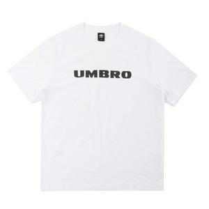 [엄브로] 공용 프레쉬 레터링 반팔티 UQ121SRS15 WHT