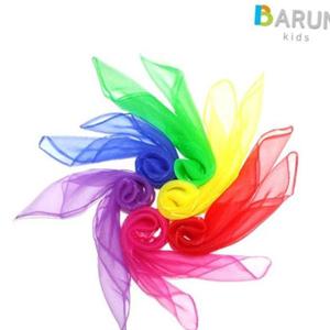 유아체육교구 바른키즈 저글링 스카프놀이 6색 유아체육교구