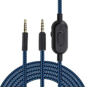 2M 보조 코드 교체 GPRO X G233 헤드셋 오디오 3.5mm 금도금 잭 헤드폰 케이블 와이어 E74A