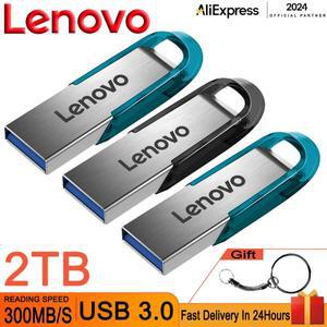 Lenovo 1T 3.0 USB 플래시 드라이브 방수 Type-C 금속 고속 펜 2TB P