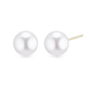 14k 쏘베이직 스와진주 귀걸이 10mm