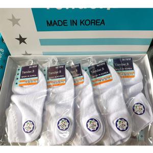 국산 아동양말 무지 아동흰색양말 백색(스니커즈)