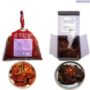 종가집 옛맛 무말랭이1kg+우리땅 옛맛 깻잎지 1kg/냉장포장/