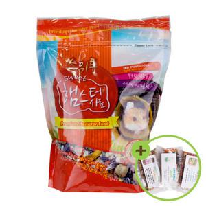 프리미엄 스위트 햄스터사료 혼합영양사료 먹이 700g 햄스터 최고급 혼합 프리미엄