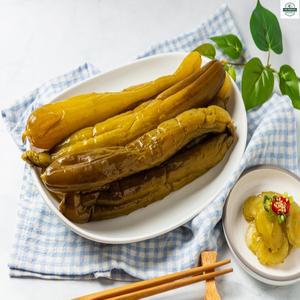 [미강착한먹거리]국내산 햇오이지 1kg 사계절 아이스박스 포장 가락시장 직배송 장아찌 반찬 오이절임