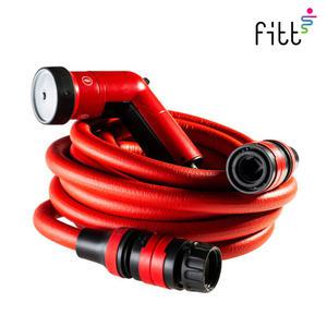 매직호스 FITT YOYO 30M 물호스 베란다 정원 청소 세차 호수 고압 분사기