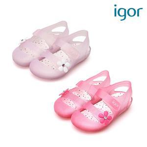 [트래드후스](강남점)[IGOR] 이고르 본디 플라워 루나 모음 핑크,핫핑크 여아 젤리슈즈