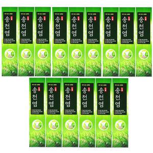 메디안 송천염 소금잇몸치약 120g (3입) x 5개 (총15개)