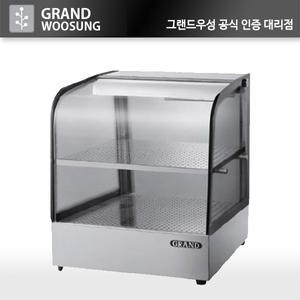 우성 온장고 400 온장쇼케이스 푸드워머 곡면 2단 폭350 GWHCTK04HAS2