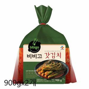 [비비고](의정부점)CJ 비비고 갓김치 900g x 2개