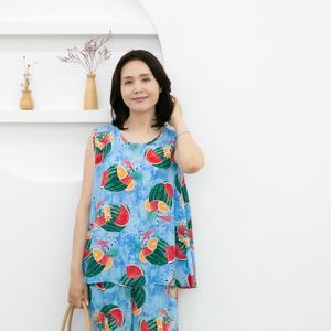 마미소 아이스 인견 민소매 나시 블라우스 엄마옷 할머니옷 빅사이즈 4060 마담 중년여성 옷