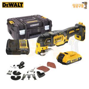 디월트 DCS356D1 20V 2.0Ah 만능 멀티커터 세트 (기계+케이스+DCB183 배터리 1개+신형충전기) DCS356N