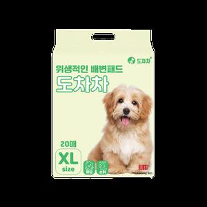 도차차 배변 패드 강아지 애견 100g  XL(76 x 90cm) SAP 9g, 20매,3팩