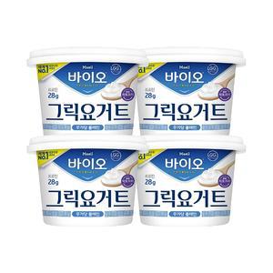 [매일]바이오 그릭요거트 무가당 플레인 400g 4개