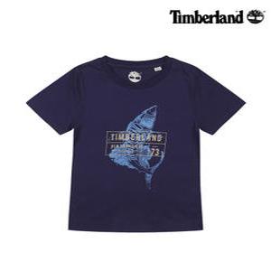 [팀버랜드 키즈] Fish Logo Printed 반팔 티셔츠_T25M93