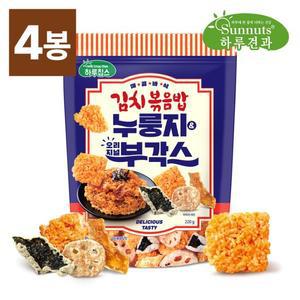 하루견과 누룽지앤부각스 김치볶음밥맛 220gx4봉