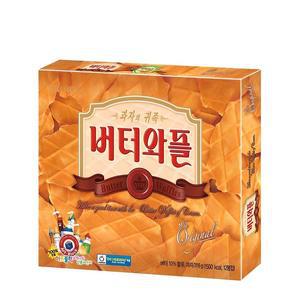 크라운 버터와플 12개입 316g 4개