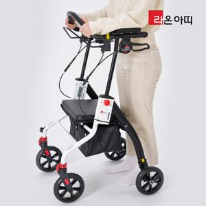 라온아띠 KCS-750 보행보조차 직립형 실버카 어르신 노인 접이식 보행기 팔걸이