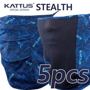 KATTUS 스텔스 2 in 1 5PCS 고급형 쿨 냉감 바라클라바 오토바이마스크 자외선차단 메쉬 자전거 복면 낚시 멀티스카프 쿨햇빛가리개 쿨링 햇빛가리개
