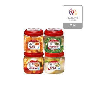 종가 별미 김치1.2kg PET(백열무물김치,나박김치,맛김치,동치미)2개 골라담기
