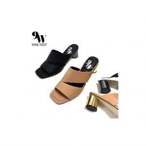 [나인웨스트] 양가죽 스퀘어 조이 뮬(5cm)305 468750